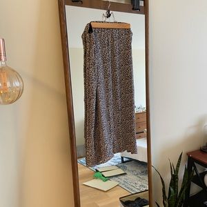 American Eagle leopard print skirt